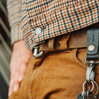 Full Grain Leather Key Fobs