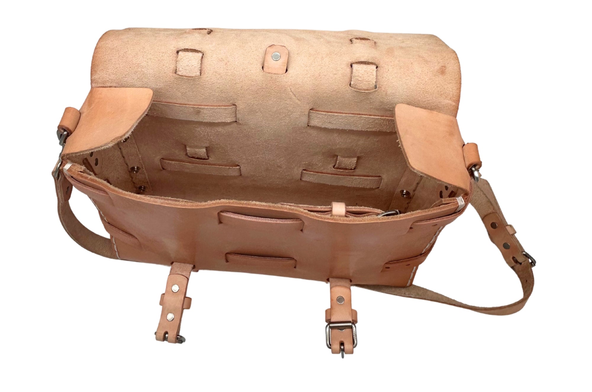 Seasoned No. 4316 - Bohemian Satchel in Natural Tan