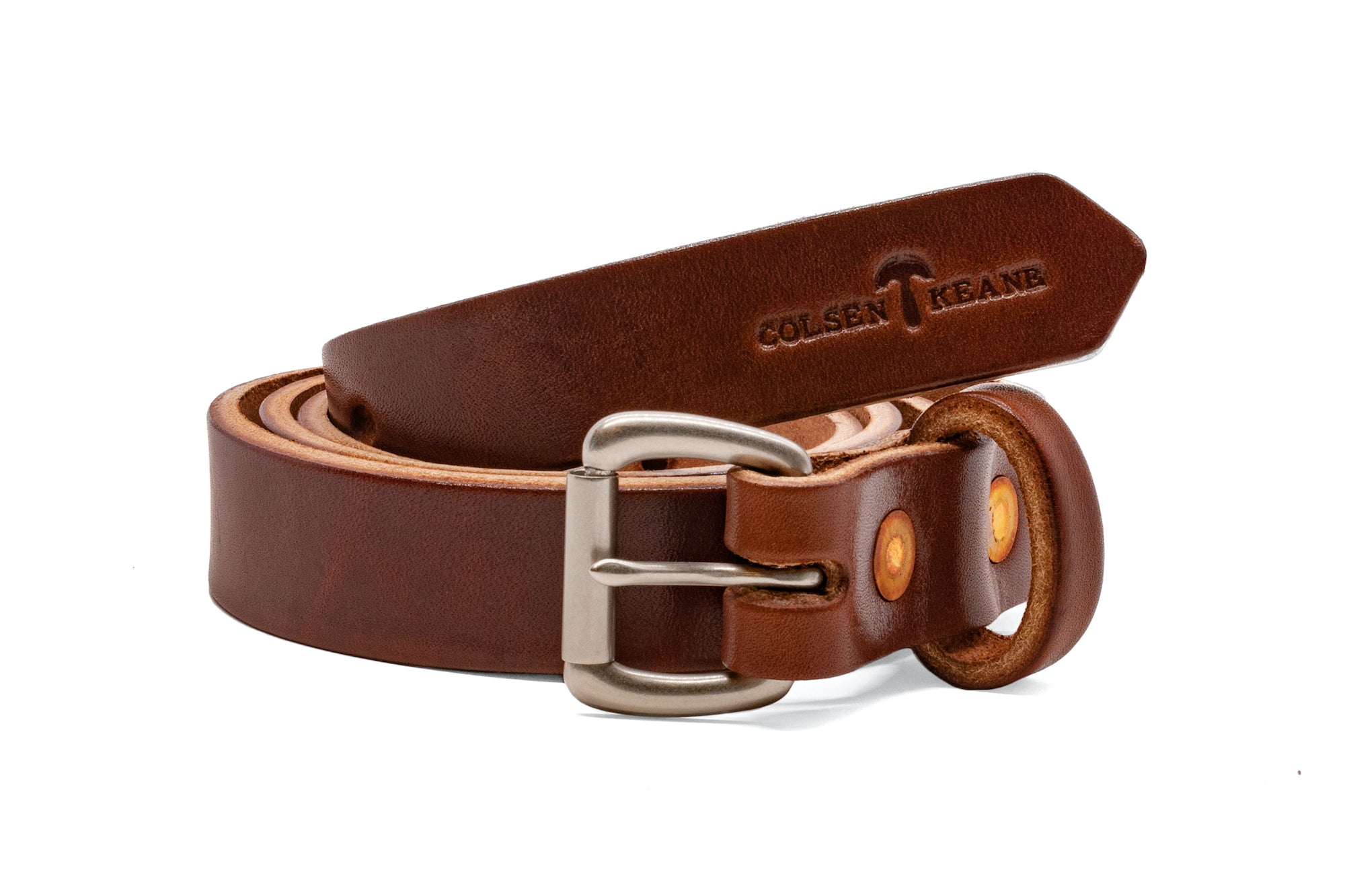 Limited Edition No. 814 Work Belt in Havana Brown