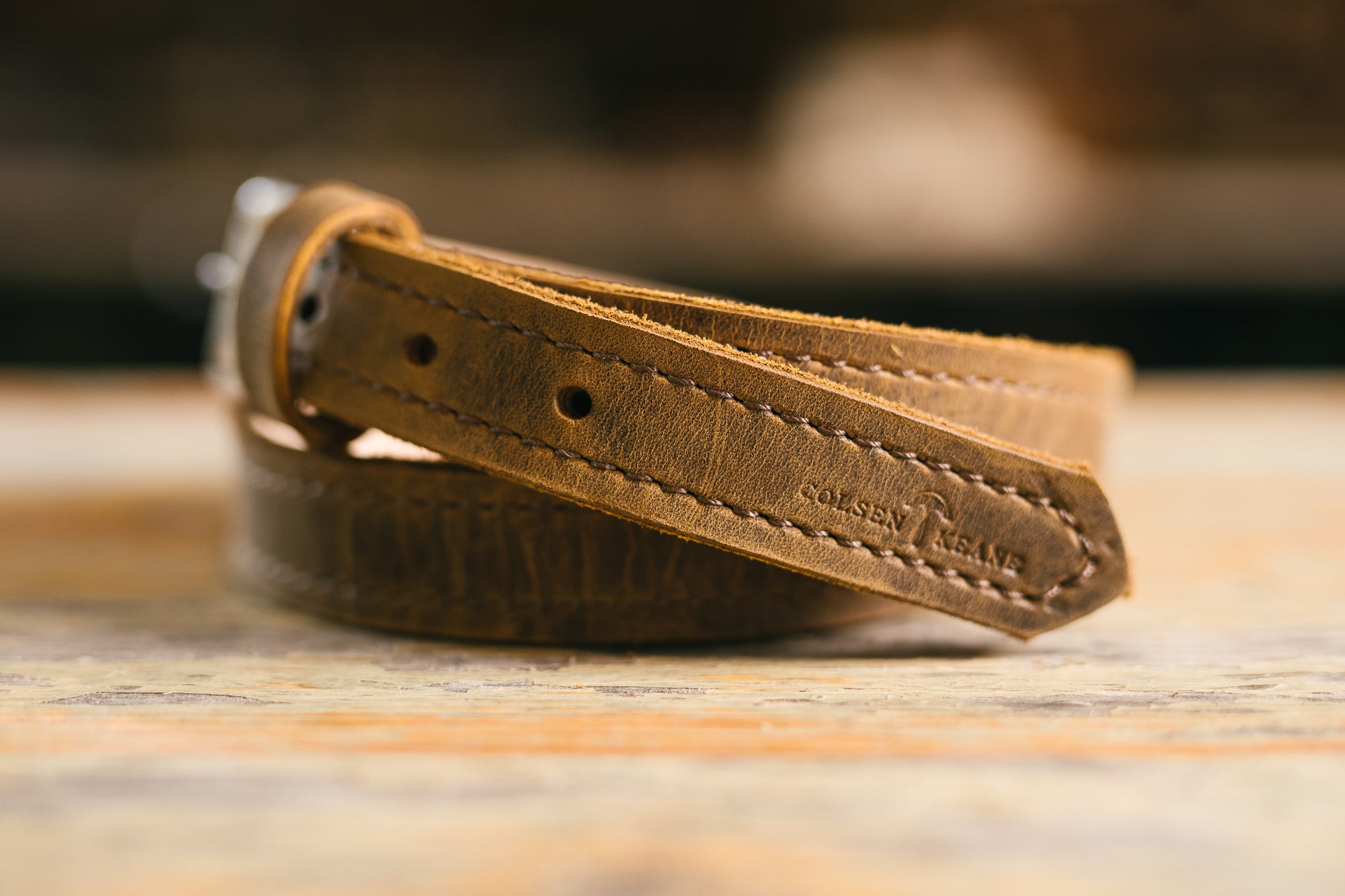 No. 418 - The Stitched Skinny Work Belt
