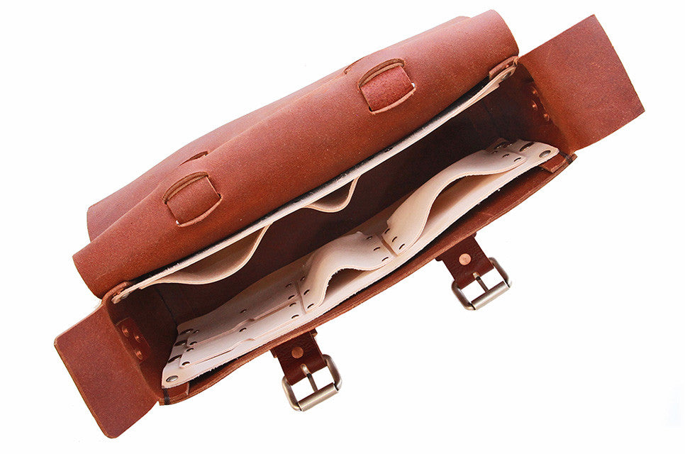 Limited Edition No. 4313 Minimalist Standard Satchel in Rich Pebbled Brown - ONLY 2 LEFT
