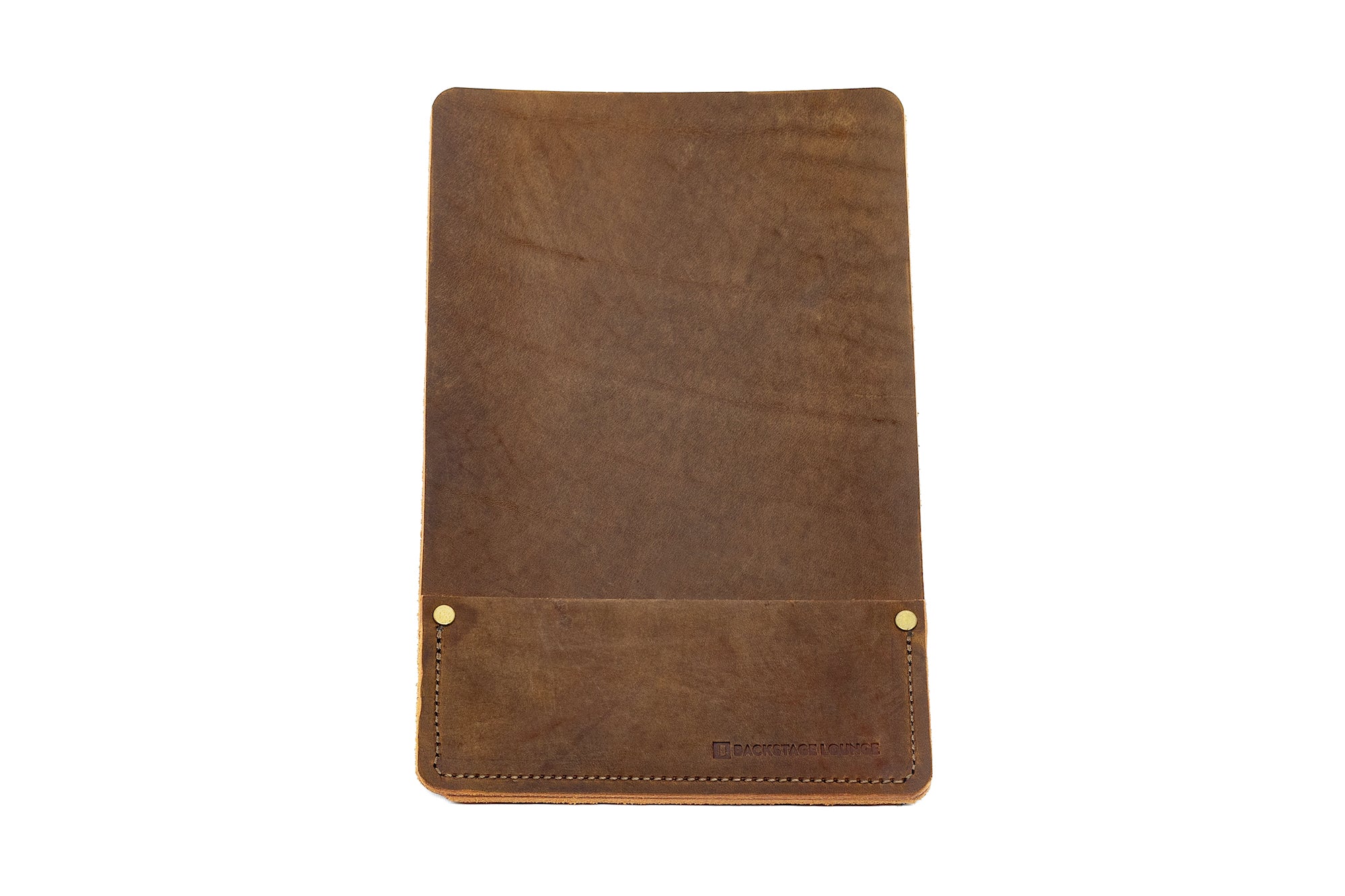 No. R202 - Stitched Leather Check Presenter