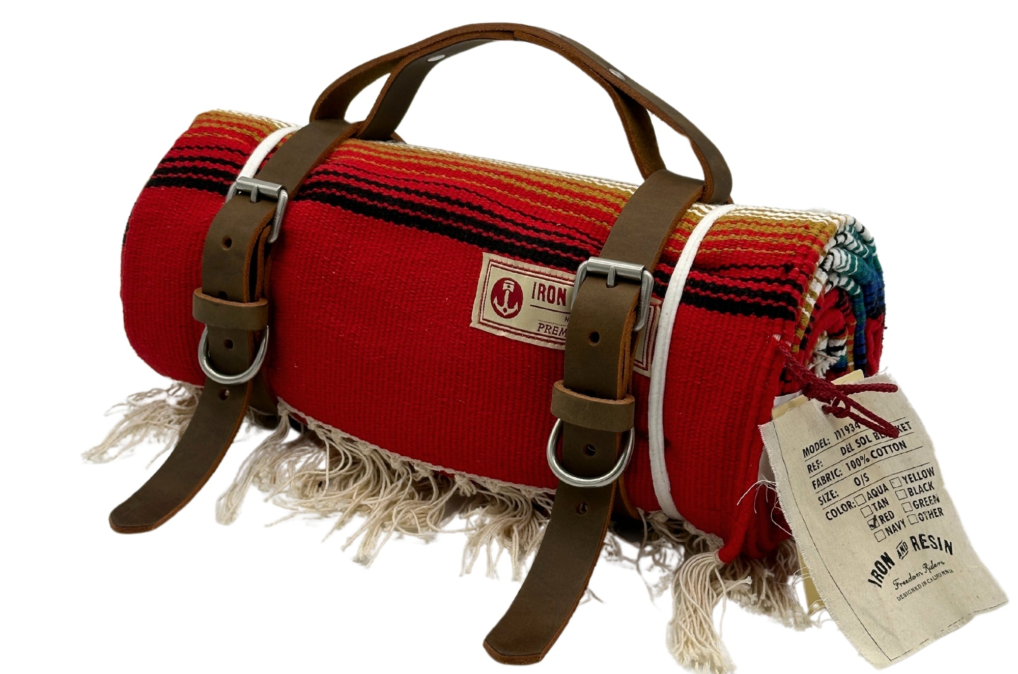No. 1124 Leather Blanket Roll Straps