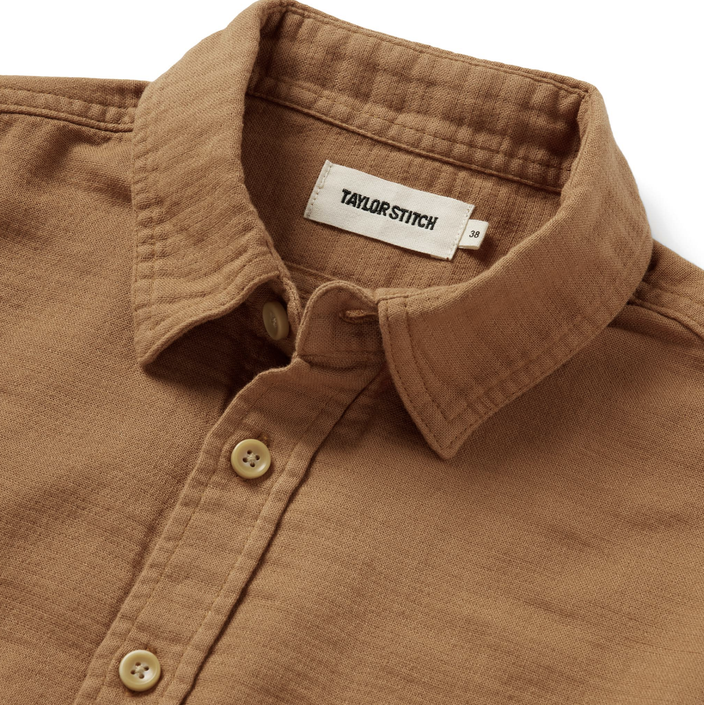 The Utility Shirt in Russet Double Cloth