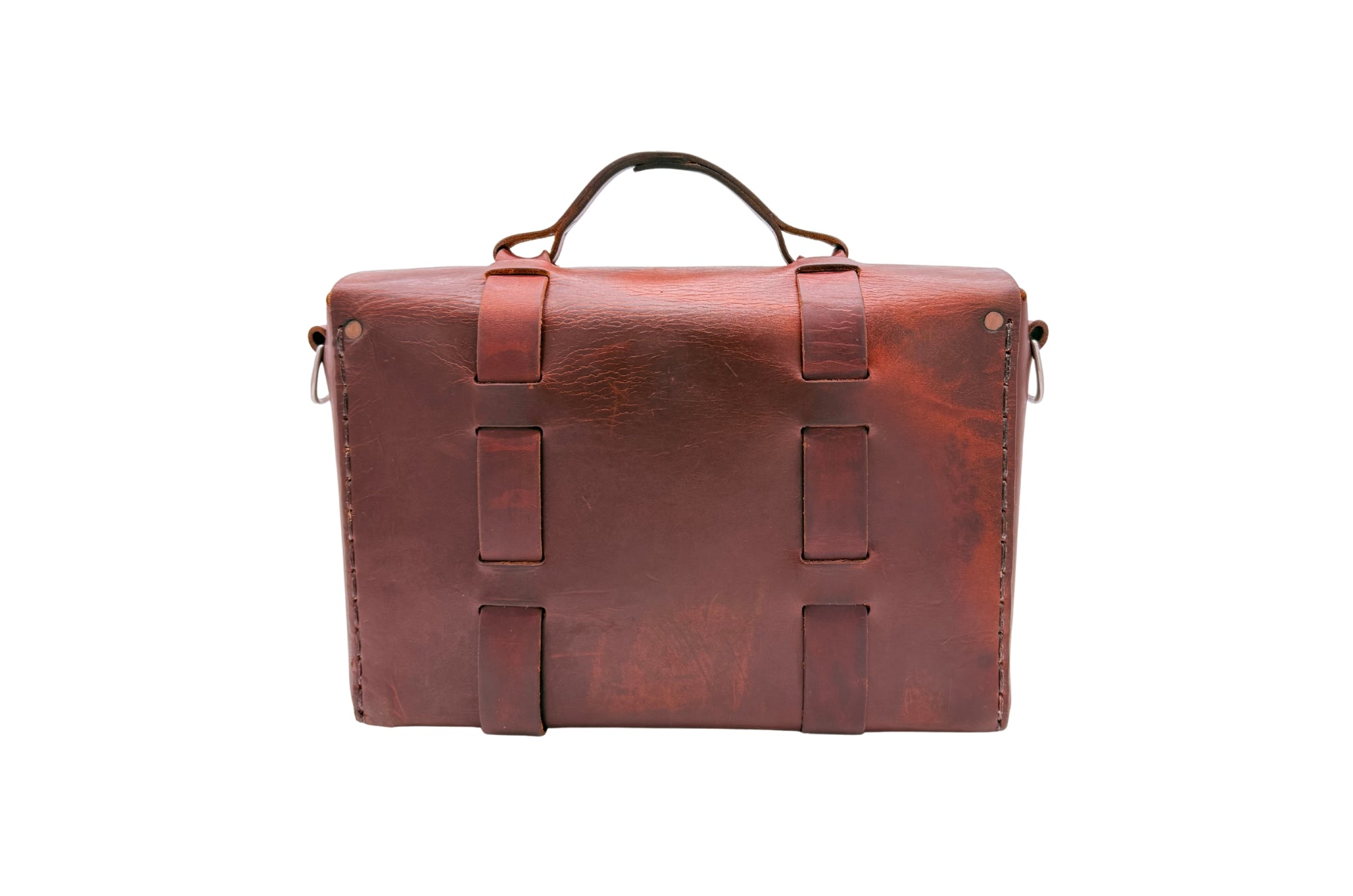 SEASONED NO. 4313 - MINIMALIST SATCHEL IN SCOTCH GRUNGE