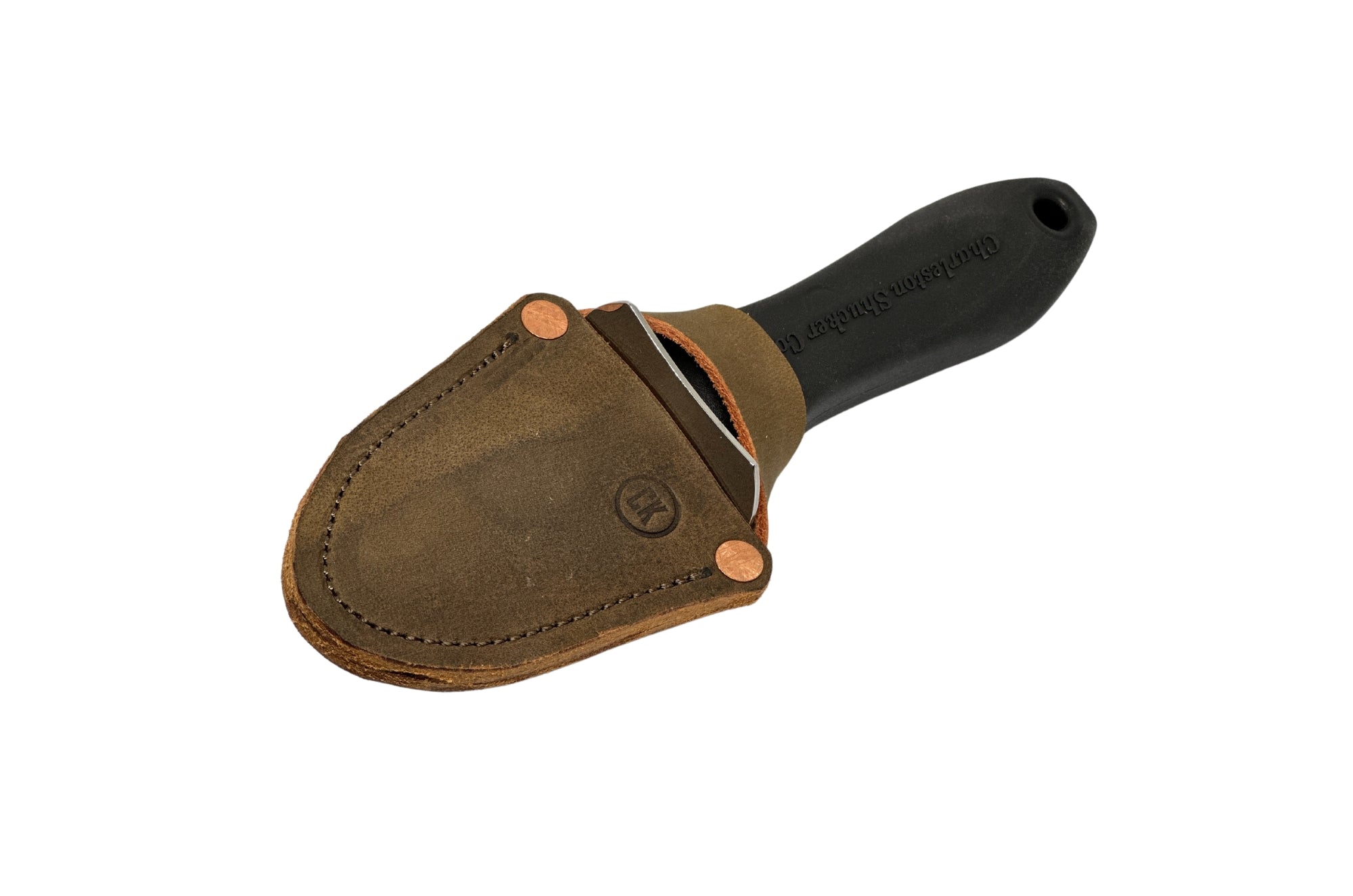 The Charleston Shucker Knife With Leather Sheath