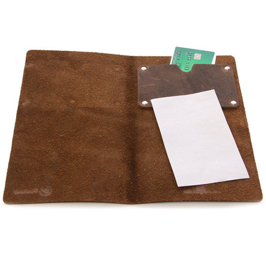 No. R201 - Folded Leather Check Presenter