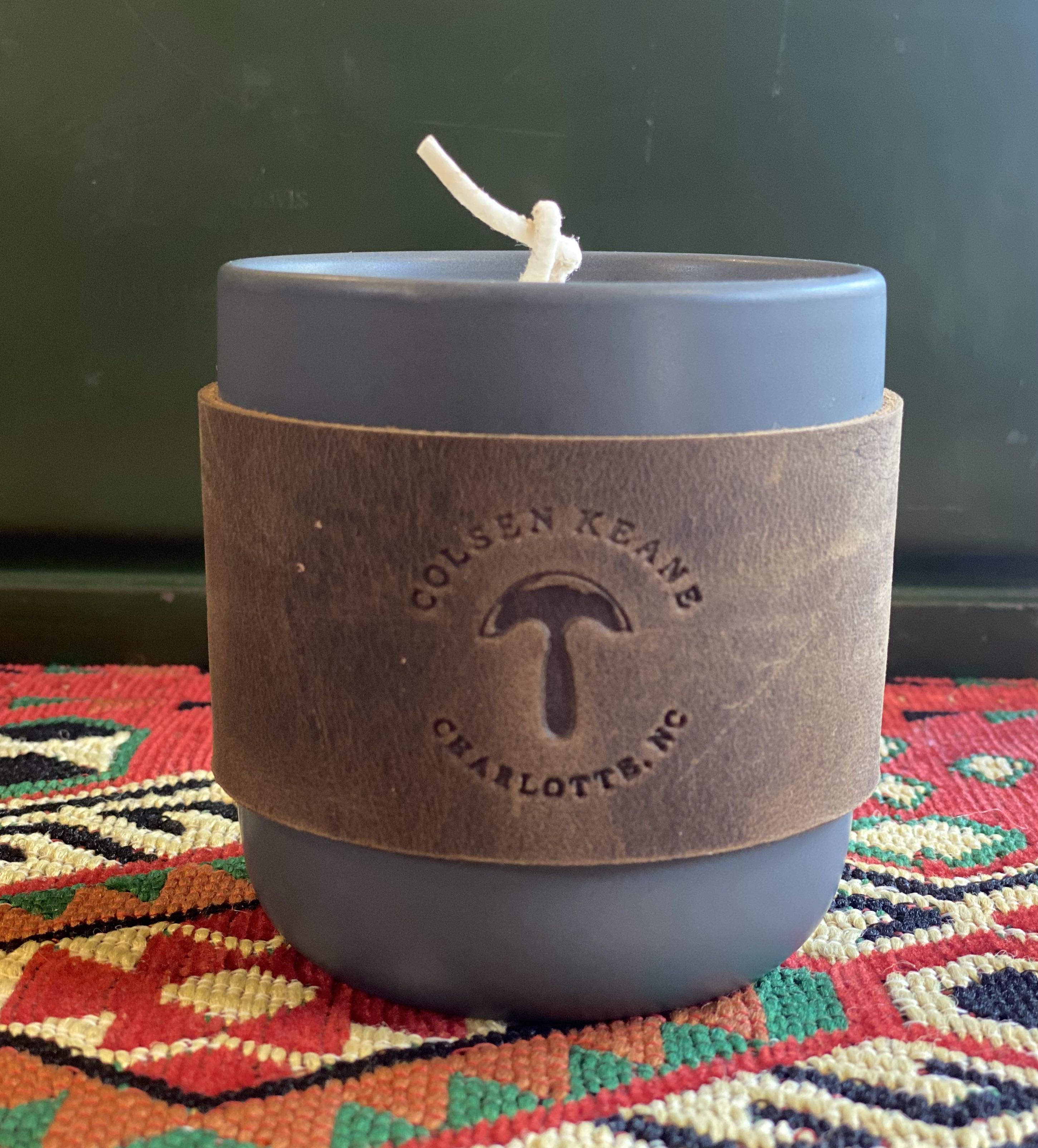 ColsenKeane Exclusive Leather Candle