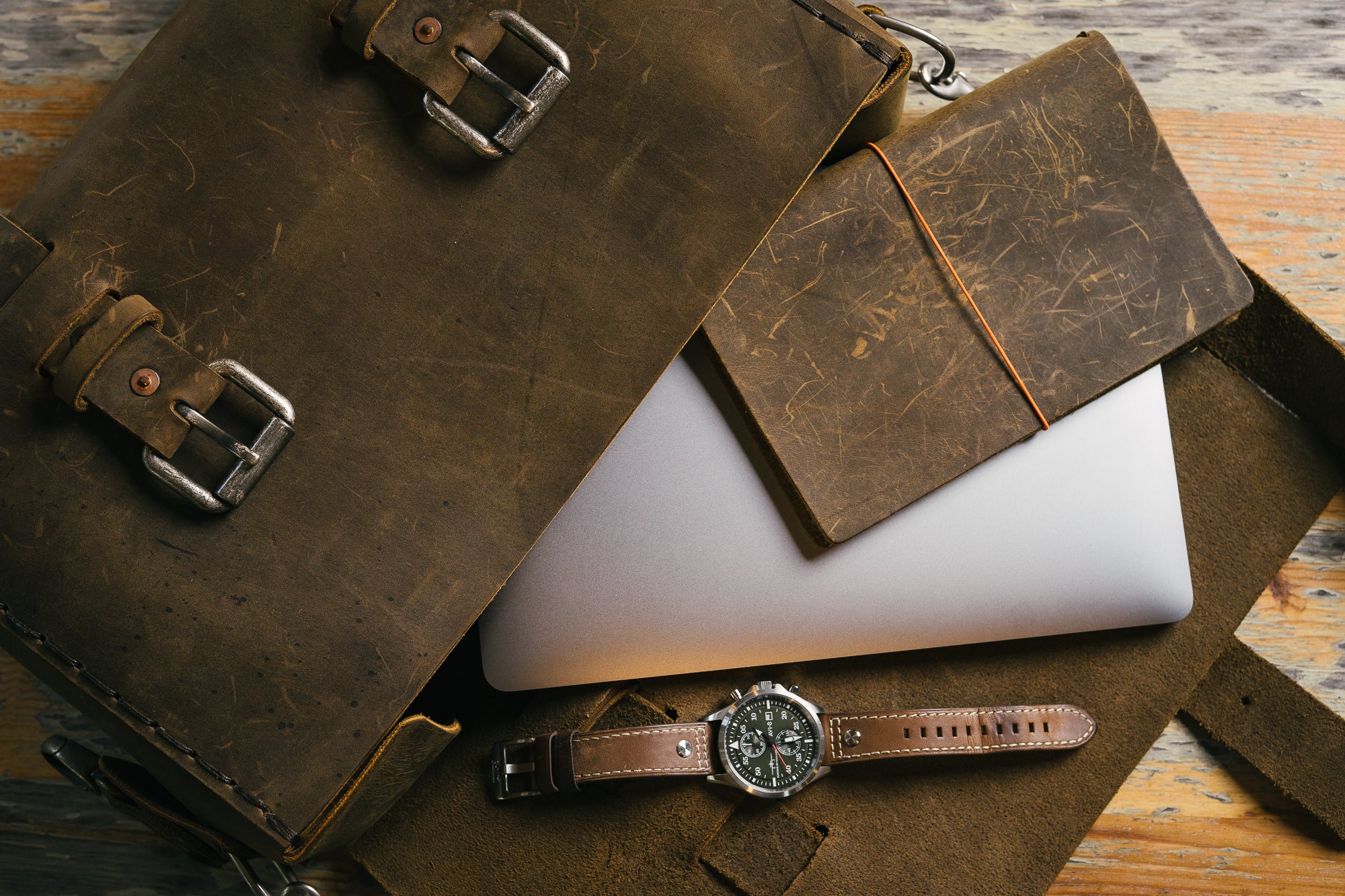 String Leather Journal