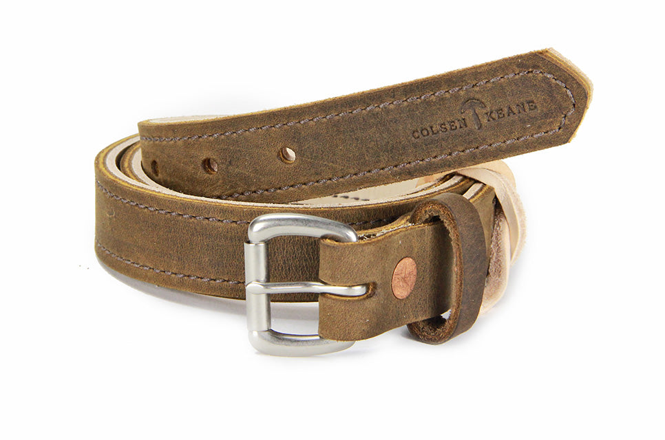No. 418 - The Stitched Skinny Work Belt
